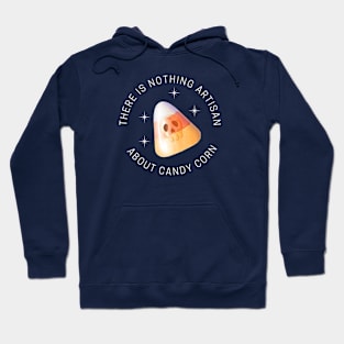 Candy Corn Hate Funny Halloween gift skull Hoodie